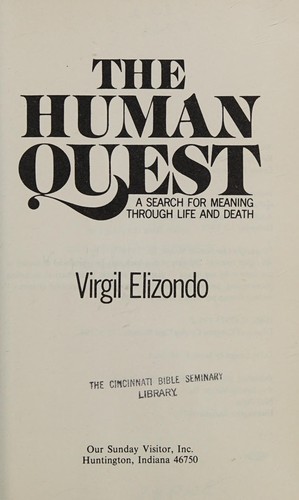 Cover for The human quest