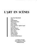 Cover for L' Art en scènes