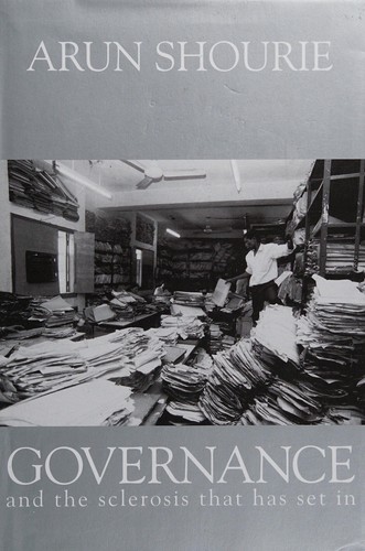 Cover for Governance and the sclerosis that has set in
