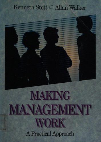 Cover for Making Management Work