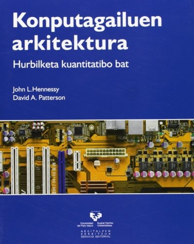 Cover for Konputagailuen arkitektura. Hurbilketa kuantitatibo bat
