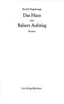 Cover for Das Haus oder Balsers Aufstieg