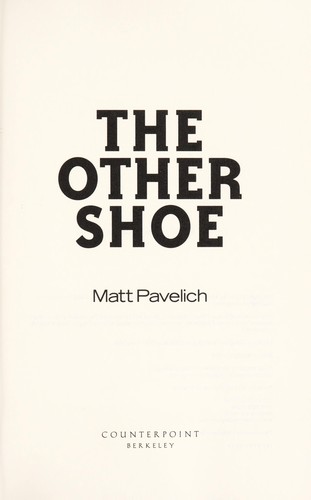 Cover for The other shoe