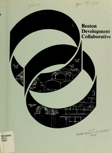 Cover for Boston development collaborative.
