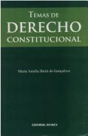 Cover for Temas de Derecho Constitucional