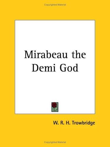 Cover for Mirabeau the Demi God