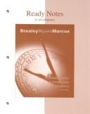 Cover for Ready Notes for use with Fundamentals Corporate Finance