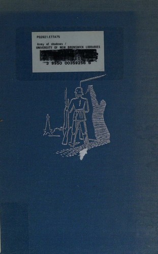 Cover for Army of Shadows (Second Printing)