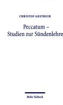 Cover for Peccatum - Studien zur S undenlehre