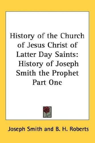 Cover for History of the Church of Jesus Christ of Latter Day Saints