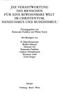 Cover for Die Verantwortung des Menschen für eine bewohnbare Welt im Christentum, Hinduismus und Buddhismus