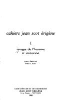 Cover for Cahiers Jean Scot Erigène.