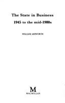 Cover for The state in business