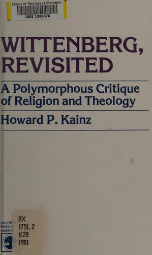 Cover for Wittenberg, revisited