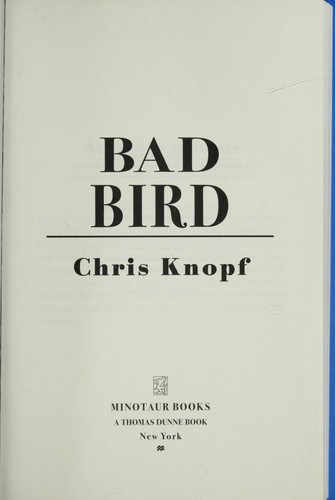 Cover for Bad bird