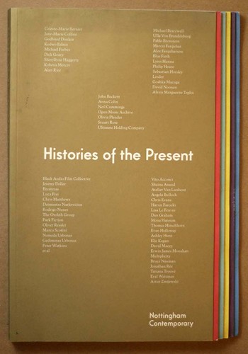 Cover for Histories of the present