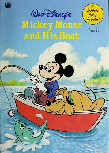Cover for Walt Disneyʼs Mickey Mouse and his boat
