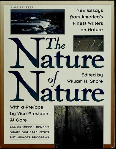 Cover for The Nature of nature