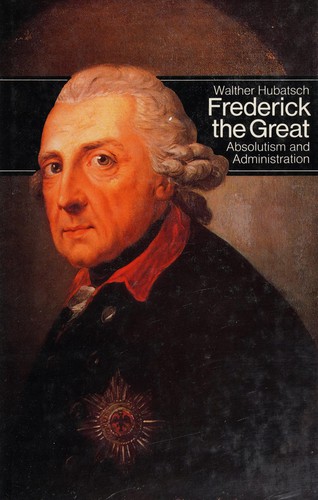 Cover for Frederick the Great of Prussia