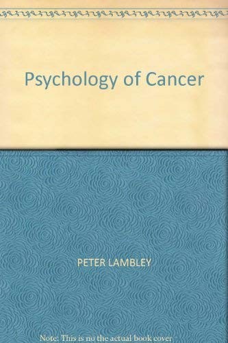 Cover for The psychology of cancer