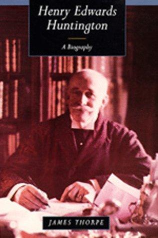 Cover for Henry Edwards Huntington