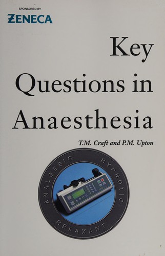 Cover for Key questions in anaesthesia