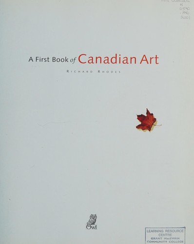 Cover for A first book of Canadian art