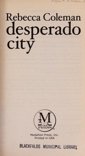 Cover for Desperado city