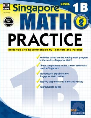 Cover for Singapore Math Practice Level 1B Grade 2
            
                Singapore Math Practice