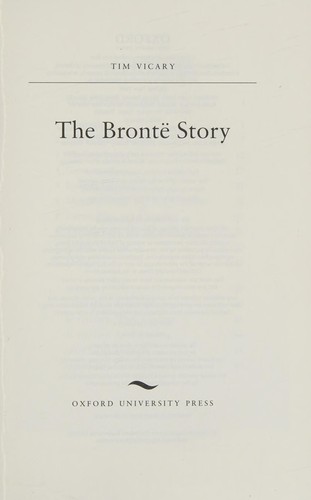 Cover for Brontë Story