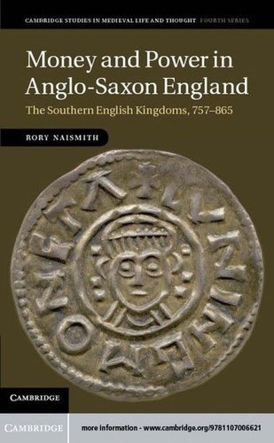 Cover for Money and power in Anglo-Saxon England