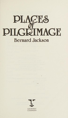 Cover for Places of Pilgrimage