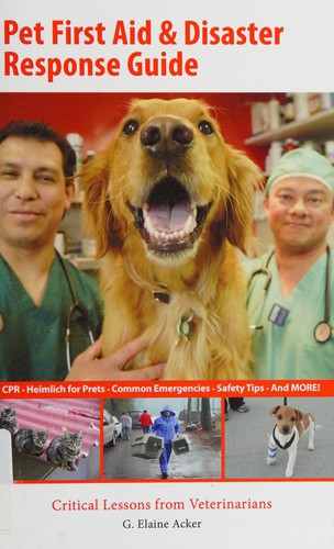 Cover for Pet First Aid and Disaster Response Guide