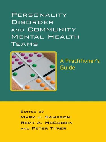 Cover for Personality Disorder and Community Mental Health Teams
