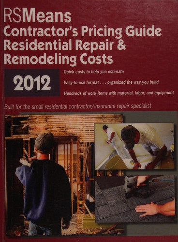 Cover for RSMeans residential repair & remodeling costs
