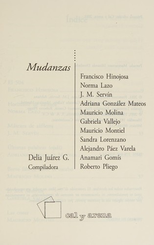 Cover for Mudanzas