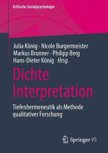 Cover for Dichte Interpretation
