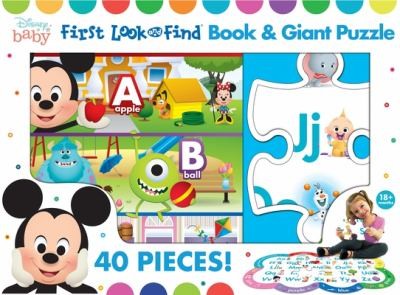 Cover for Disney Baby 1st Look and Find Puzzle Box OP