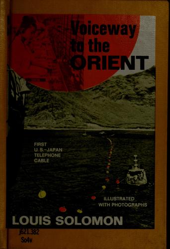 Cover for Voiceway to the Orient