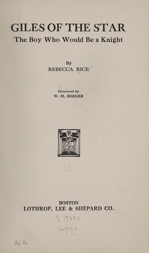 Cover for Giles of the star