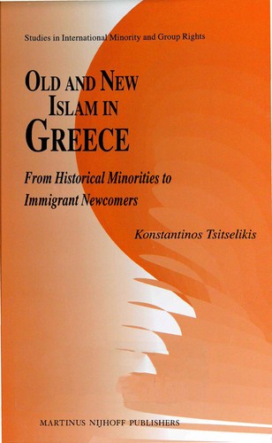 Cover for Old and new Islam in Greece
