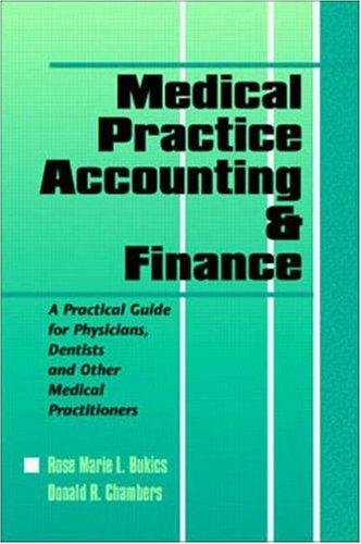 Cover for Medical Practice Accounting & Finance