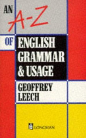 Cover for A-Z of English Grammar and Usage (Grammar & Reference)