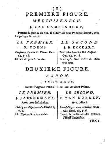 Cover for Description de la cavalcade ... qui sera exécutée par les écoliers du collège de la Compagnie de ...