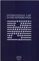 Cover for Intl Law in the Netherlands, Volume 3