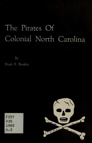 Cover for The pirates of Colonial North Carolina
