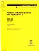 Cover for Advanced photonic sensors and applications II