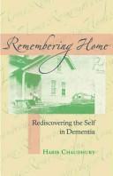 Cover for Remembering home