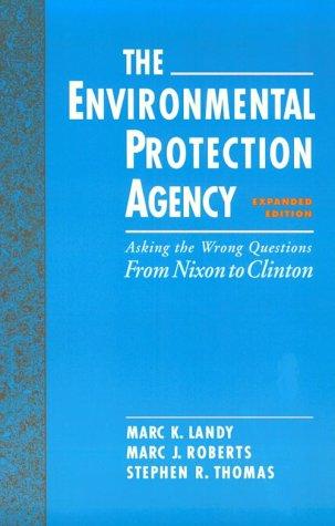Cover for The Environmental Protection Agency