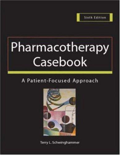 Cover for Pharmacotherapy Casebook